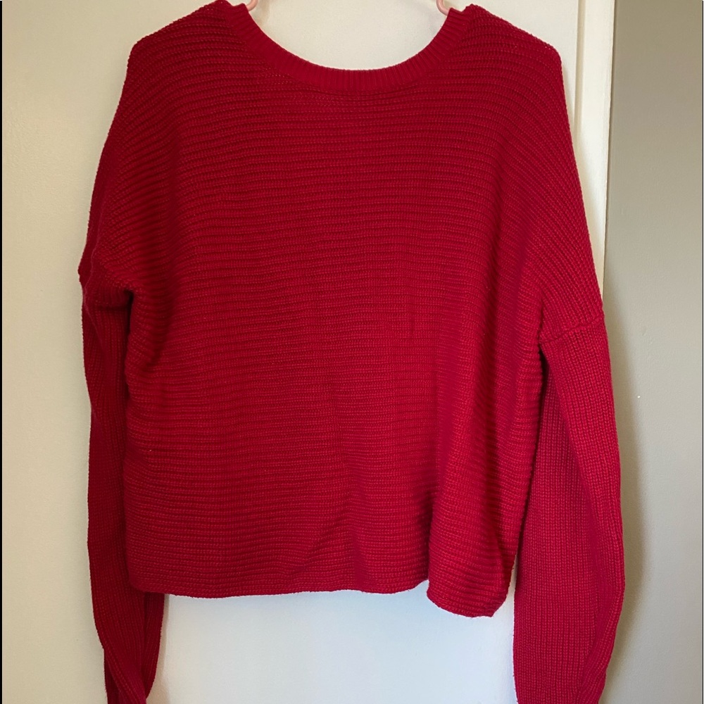 Reversible sweater